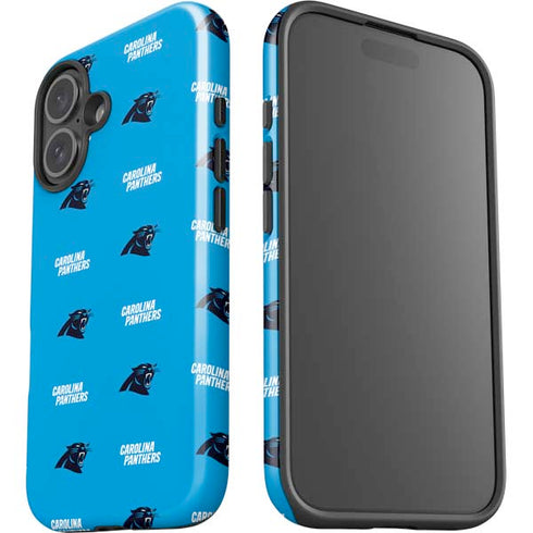 NFL Carolina Panthers Blitz Series iPhone 16 Plus Impact Case